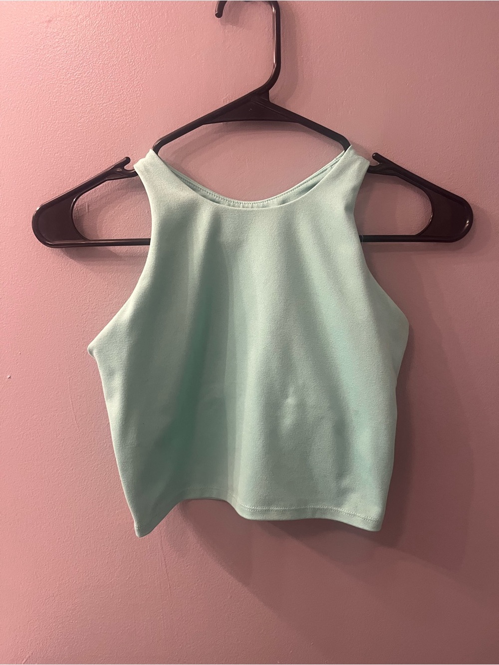 tek gear Mint High-Neck Crop Tank
